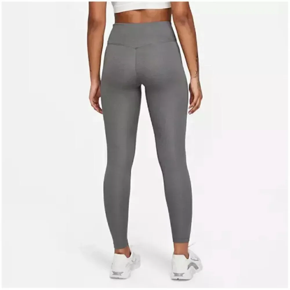 Nike Women's Therma-FIT One Mid-Rise Leggings Full length size xs NWT iron Gray